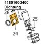 Preview: 41801600400 Dichtung für Komplette Förderschnecke 41411800151