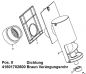Preview: Silikondichtung  Braun 41801702600 - Rohrleitung Förderschnecke