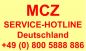 Mobile Preview: MCZ SERVICE-HOTLINE
