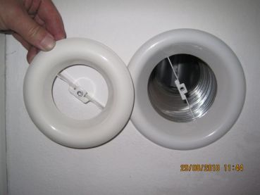 Preview: Ø 125 mm Warmluftauslass