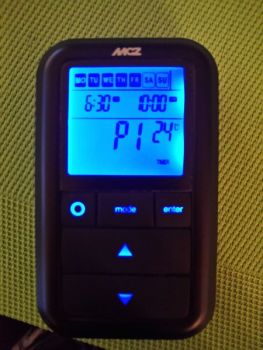 Preview: Schwarze Fernbedienung 434,5MHZ - 41451301203 - Von 0 bis 3-Gebläse-Steuerung