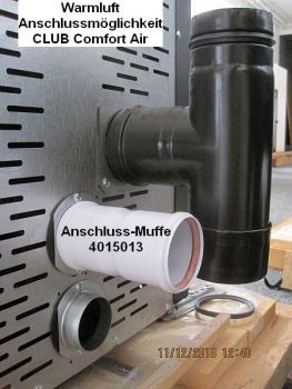 Preview: Ø 60 mm, Gerade Anschluss-Muffe 4015013