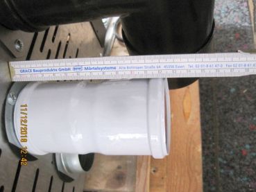 Preview: Ø 60 mm, Gerade Anschluss-Muffe 4015013