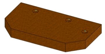 Preview: Kesseldeckelpaneel aus Vermiculite - 41151300100 für RED Compact SLIM