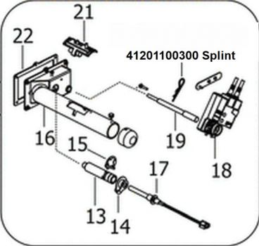 Preview: 41201100300 Splint Ø 3 mm