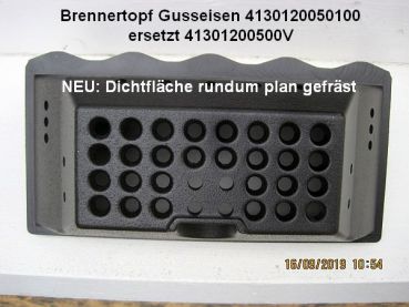 Brennertopf Gusseisen 4130120050100 für RED