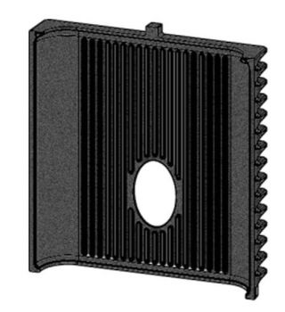 Rückwand aus Gusseisen 41301302300V für 2.0 Modelle