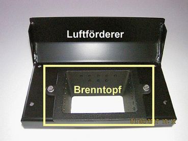Preview: Selbstreinigender Brennertopf aus Gusseisen 41301601100V für MCZ Hydromatic