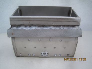 Preview: Kompletter Brennertopf aus Edelstahl AISI 310 L - 41401068740