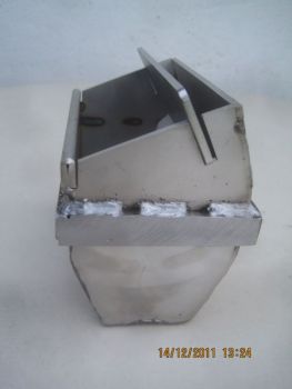 Preview: Kompletter Brennertopf aus Edelstahl AISI 310 L - 41401068740