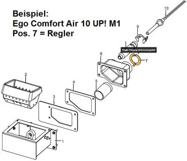 41401629410 Regler Eingang Verbrennungsluft