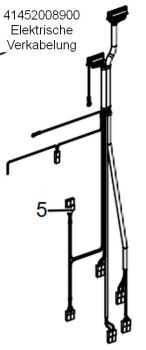 41452008900 Elektrische Verkabelung für Club/Suite-, Musa-, PAD-Hydromatic M2/M2+