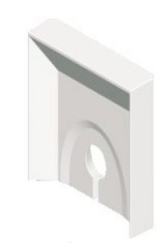 Rückwand Alutec 43650101