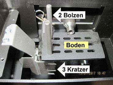 Preview: Boden 41301601000V für Selbstreinigender Brennertopf aus Gusseisen 41301601100V