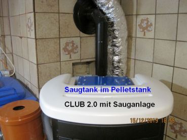 Preview: MCZ CLUB/SUITE 2.0 Comfort Air 12,0 kW - GEBRAUCHT, komplett mit automatischer Sauganlage