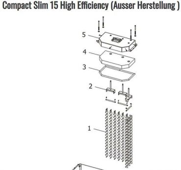 Preview: Haltebügel der Reinigungsspirale 41401322640 - für RED Compact SLIM