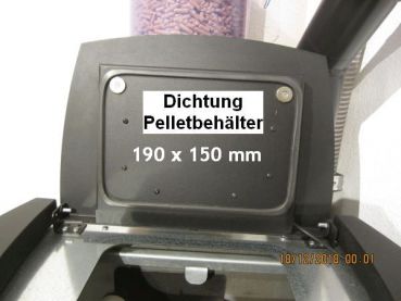 Pelletbehälter Dichtung 41801504700 für MCZ Pelletöfen u.a. bis M1-Modelle
