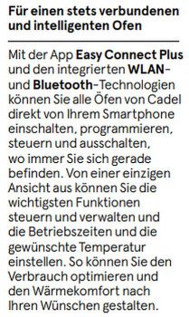 CADEL Pelletofen Spin Plus 9, Stromausfall-Notbetrieb vorbereitet, Gusseisen