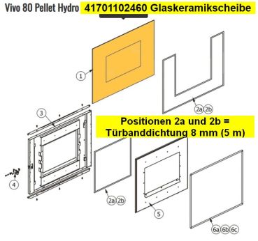 Türbanddichtung 8 mm (5 m) 4120573A