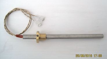 Zündkerze 300 Watt - Ø 10,  L175 längenverstellbar mit Gewinde für Pelletofen KRÖMER PO-7