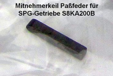 Mitnehmerkeil Paßfeder für SPG-Getriebe S8KA200B