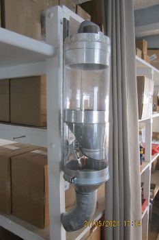 Preview: Saugtank Zylindrisch bis ca. 2,3 kg - Kom. Brundia