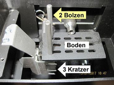 Preview: 2 Bolzen 41201601400 für Selbstreinigender Brennertopf aus Gusseisen 41301601100V