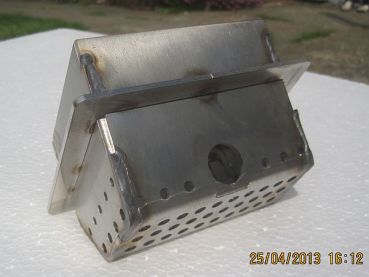 Brennertopf aus Edelstahl - 43640932