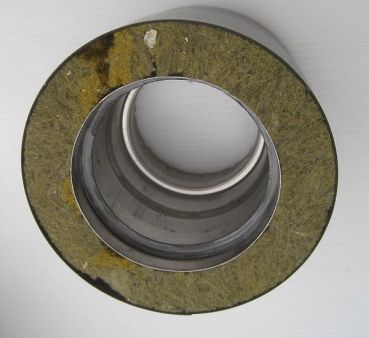 Preview: Ø 80 mm für Ofenanschluss doppelwandiger Ofenrohre erforderlich