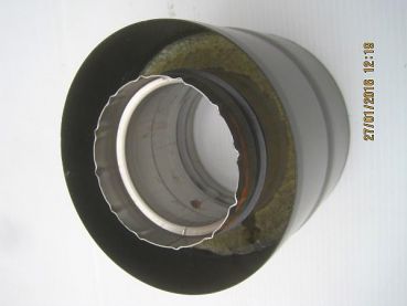 Preview: Ø 80 mm für Ofenanschluss doppelwandiger Ofenrohre erforderlich