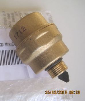 Preview: Automatischer Entlüfter 3/8" AG, Antivibration, Sitzabdichtung "trocken"