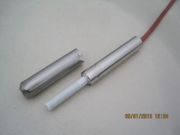 HTH-Rohrheizer Standard Ø 10,5 mm, Zünder separat als Ersatzteil für CALIMAX Zündung (keramisch) Type HTH für max1 Öfen