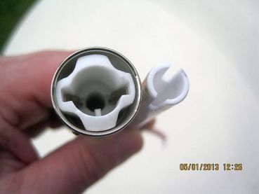 Preview: HTH-Rohrheizer Standard Ø 10,5 mm, Zünder separat als Ersatzteil für CALIMAX Zündung (keramisch) Type HTH für max1 Öfen