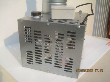 Preview: Kaminlüfter KAM125 mm, 400 m³/h (108 Watt) optional mit Anschluß-Stutzen