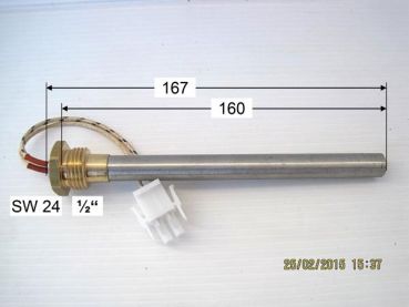 Preview: Zündkerze 350 Watt, Ø12,5mm, Gewinde 1/2", SW24, Art.-Nr. 41451401800