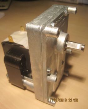MELLOR-Getriebemotor FB1171, 1,5rpm, Wellen-Ø = 9,5 mm