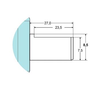 Preview: MELLOR-Getriebemotor FB1372/FB1187, 2,0rpm, Wellen-Ø = 8,5 mm