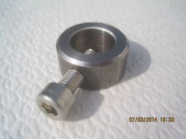 Verbindung Getriebemotor-Schnecke, Innendurchmesser 15 mm