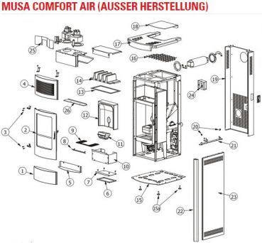 MUSA COMFORT AIR (AUSSER HERSTELLUNG)