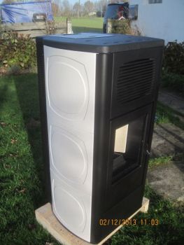 Preview: Komplette Verkleidung (6x seitl. Keramik) für RED Pelletofen ORCHIDEA