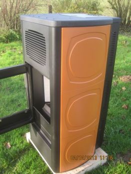 Preview: Komplette Verkleidung (6x seitl. Keramik) für RED Pelletofen ORCHIDEA