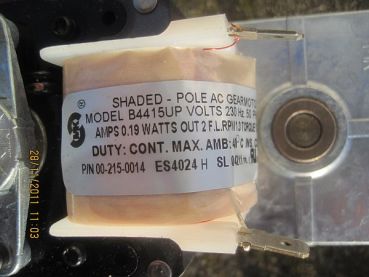 Preview: UNIVERSAL Getriebemotor 1,3 rpm Torque125