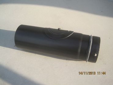 Preview: Ø 80 mm, Pelletrohr mit Revisionsöffnung 250 mm lang