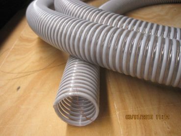 Preview: Saug- und Förderschlauch Ø50mm mit Erdungslitze