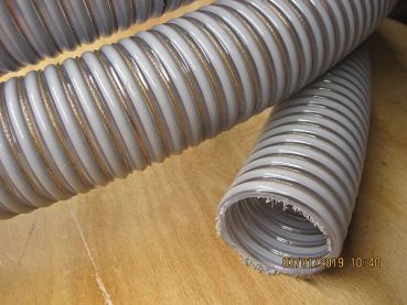 Preview: Saug- und Förderschlauch Ø50mm mit Erdungslitze