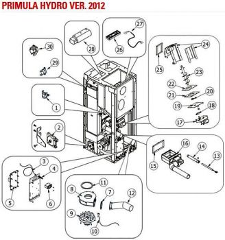 Preview: Dichtung für Rohr Rauchabzug 41801001700, ca. Ø105x3mm
