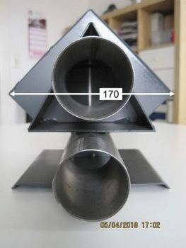 Preview: Saugpunkt, Anschlußrohre mit Außen-Ø 50 mm