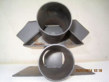 Preview: Saugpunkt, Anschlußrohre mit Außen-Ø 50 mm