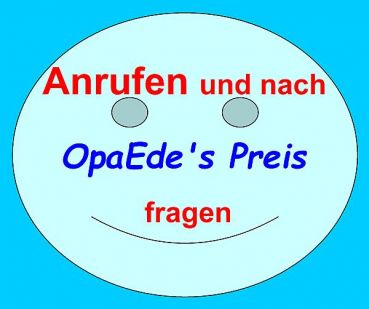 "Anrufen und nach OpaEde's Preis fragen" - NUR Pelletöfen