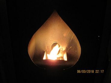 Preview: Strahlungs- und Berührungsschutz verdeckt verrußte (Spezial-) Scheibe von Schott-Robax